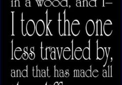 the road not taken quotes lyrics