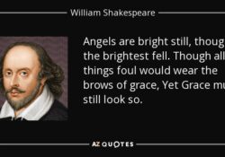 shakespeare quotes flights of angels