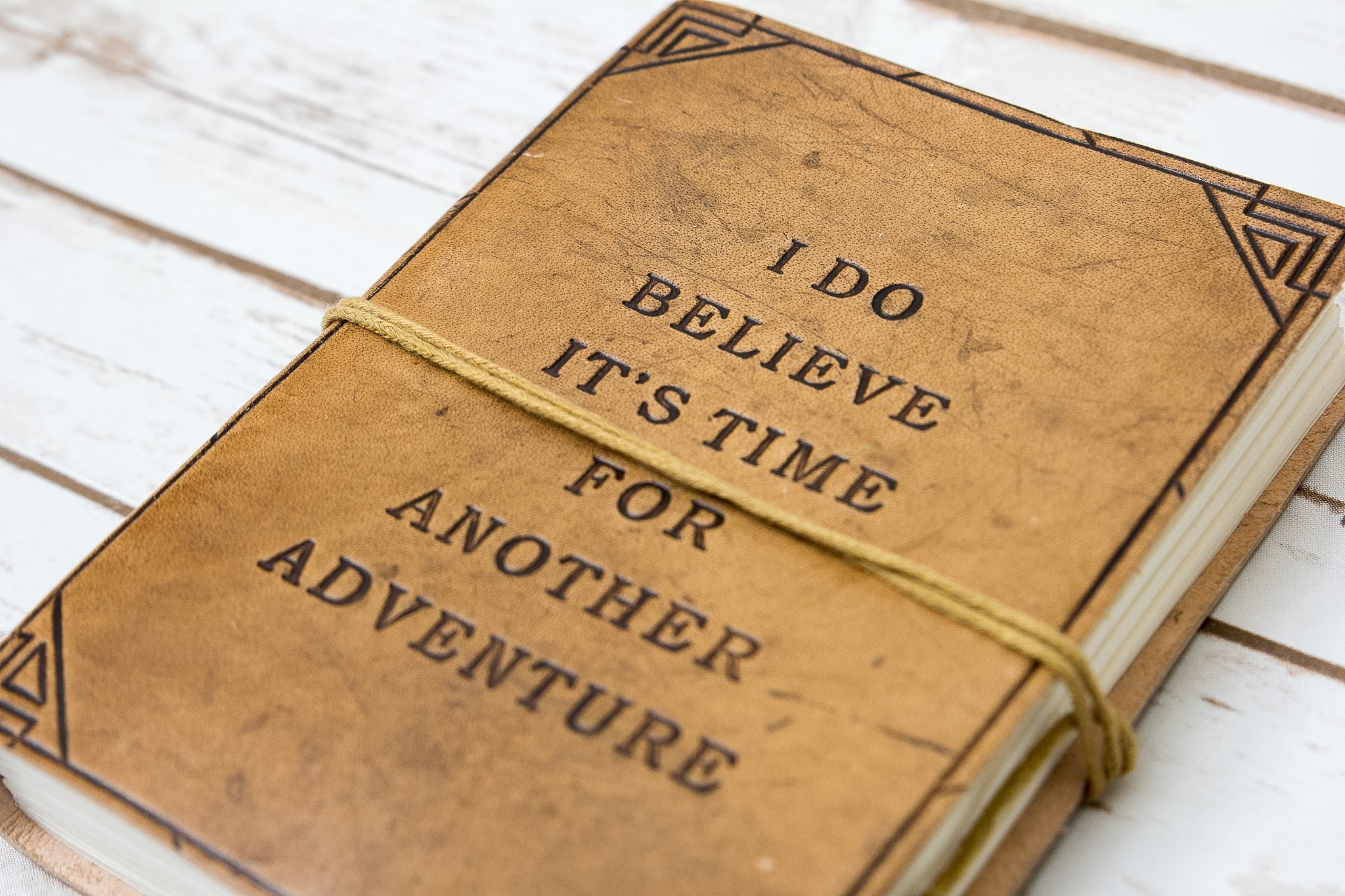 Another Adventure Leather journal, Handmade Leather ...