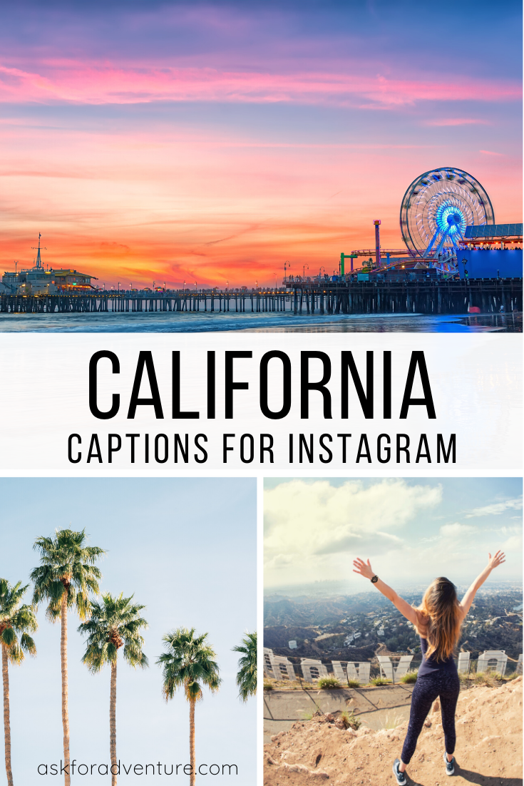 39 Perfect California Captions for Instagram in 2020 (With ...