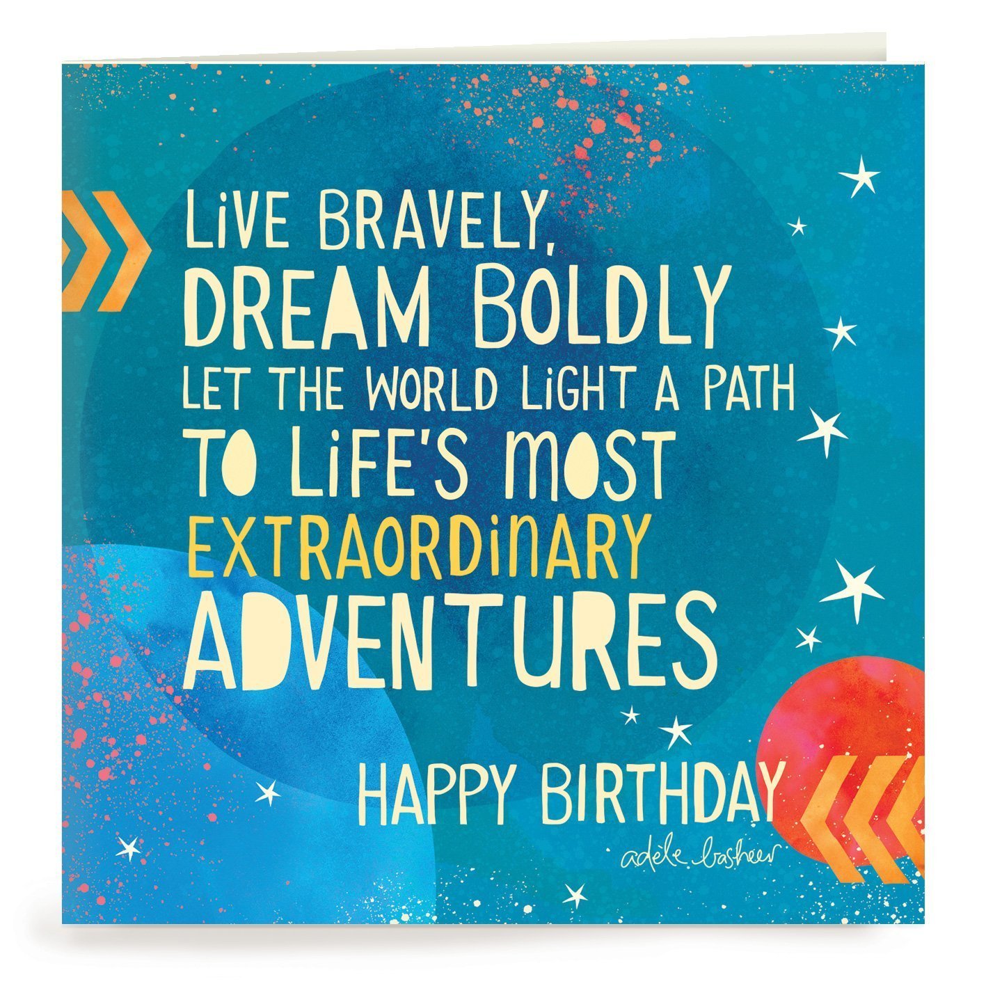 Adventures Birthday Greeting Card – Intrinsic