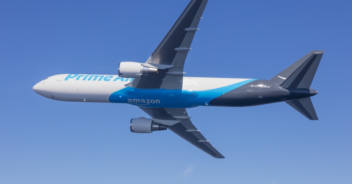 Introducing our first airplane: Amazon One
